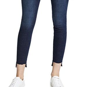 FRAME Le Skinny de Jeanne Stagger Hem jeans